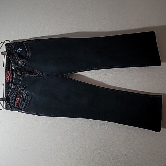 COPY - BABY PHAT BOOTCUT VINTAGE 90's HIP HOP Y2K DARK WASH DENIM BLUE JEANS JU… - Picture 16 of 16